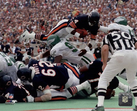 Walter Payton 1986 Action