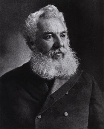 Alexander Graham Bell, American inventor 1905