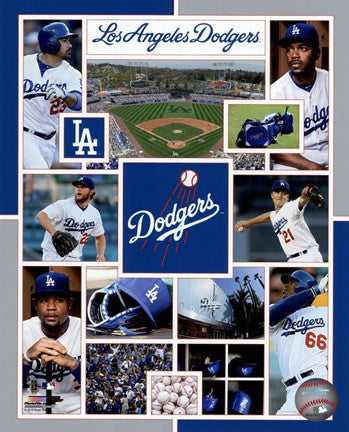 Los Angeles Dodgers 2015 Team Composite