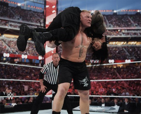 Brock Lesnar Wrestlemania 31 Action