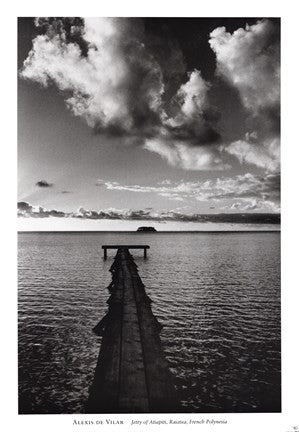 Jetty of Atiapiti, Raiatea, French Polynesia