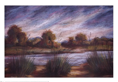 Pastel Landscape I