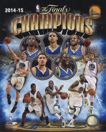 Golden State Warriors 2015 NBA Finals Champions Composite