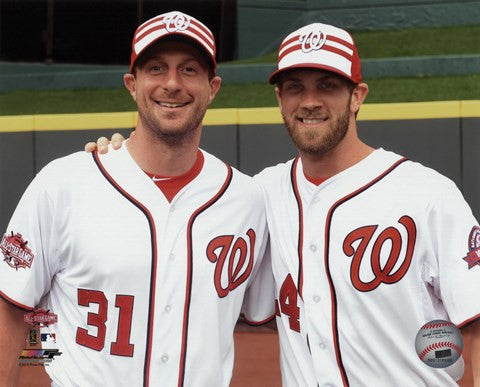 Max Scherzer & Bryce Harper 2015 MLB All-Star Game