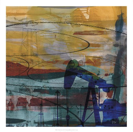 Oil Rig Abstract