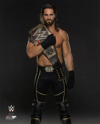 Seth Rollins with the WWE Championship Belt 2015