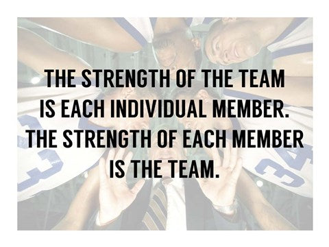 The Strength of the Team