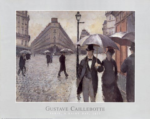 Paris, A Rainy Day, 1877