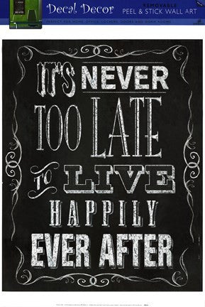 Chalkboard - Happily Ever After