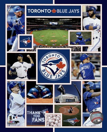 Toronto Blue Jays 2015 Team Composite