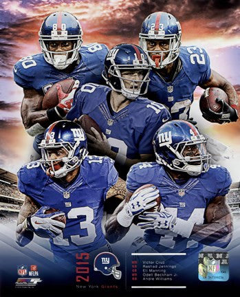 New York Giants 2015 Team Composite