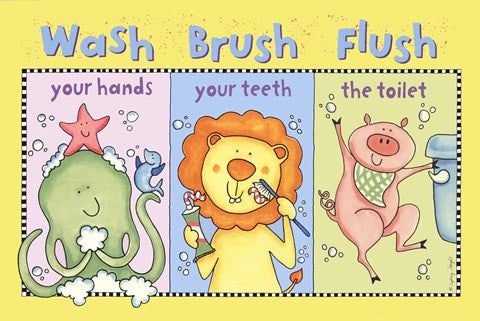 Wash-Brush-Flush