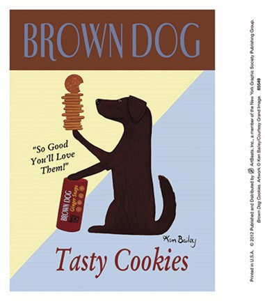 Brown Dog Cookies