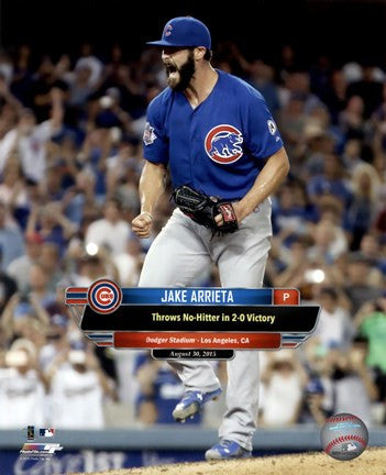 Jake Arrieta throws a No-Hitter August 30, 2015