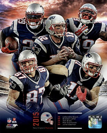 New England Patriots 2015 Team Composite