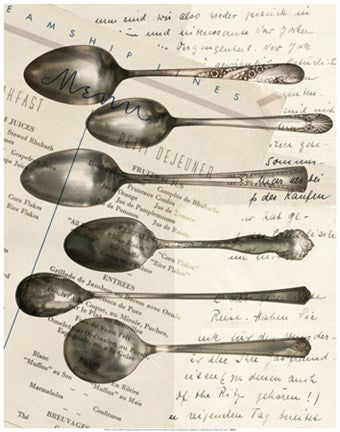 Cutlery Spoons In Sepia