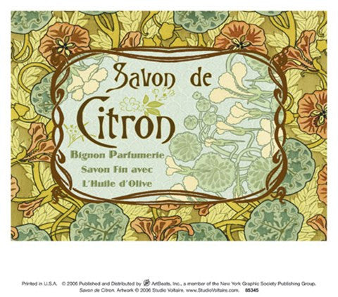 Savon de Citron