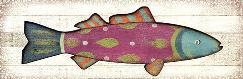 Folk Art Fish I