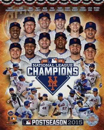 New York Mets 2015 National League Champions Composite