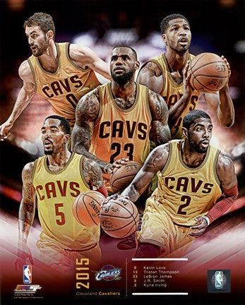 Cleveland Cavaliers 2015-16 Team Composite