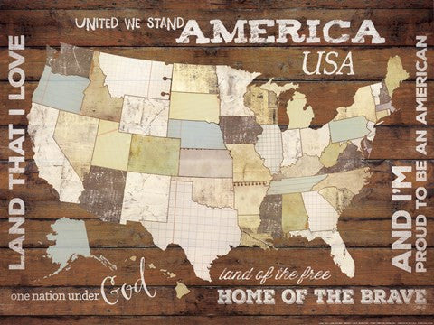 Land That I Love USA Map