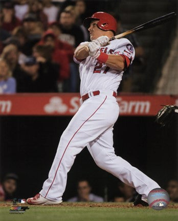 Mike Trout 2016 Action