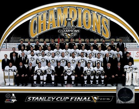 Pittsburgh Penguins 2016 Stanley Cup Champions Team Sit Down