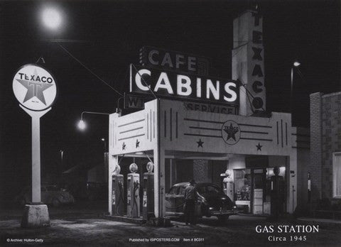 Gas Station, c.1945