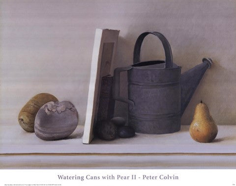 Watering Cans with Pear II