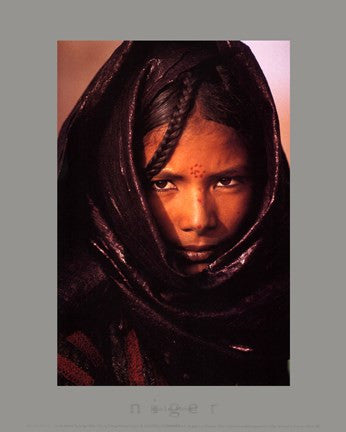 luc Manaud - Young Tuareg Woman, Niger